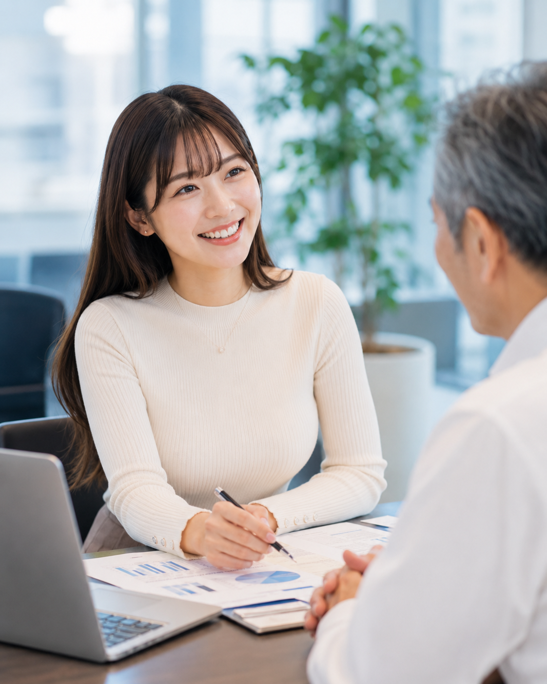 営業職／人材コーディネーターとして就労相談に向き合う社員